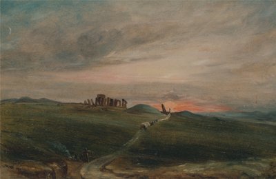 Stonehenge al tramonto da John Constable